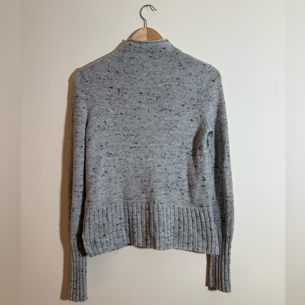 Madewell Gray Turtleneck Sweater - Picture 3 of 4